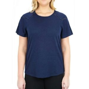 Zac & Rachel Linen Blend Blouse Top XXL
